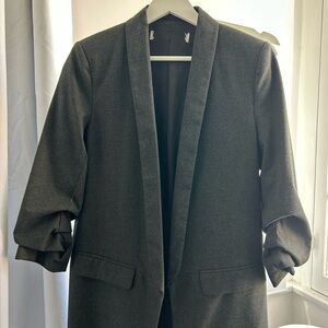 Classic Dark Gray Blazer